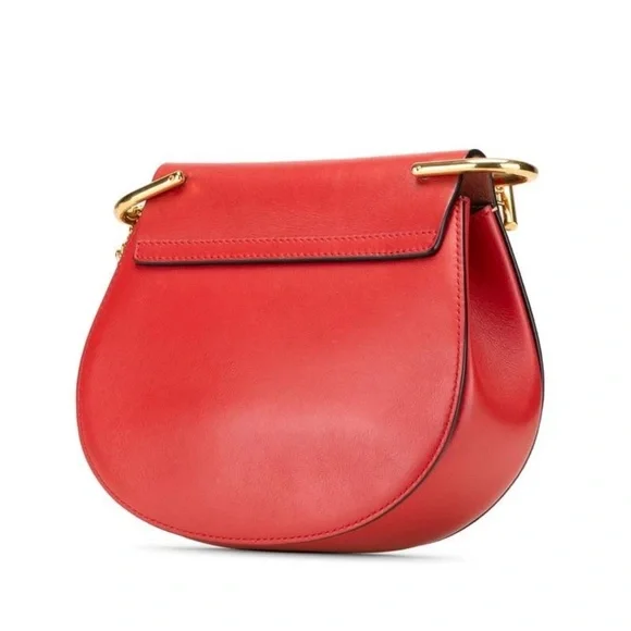 Chloe Red and Pink Crossbody Bag - Picture 2 of 11